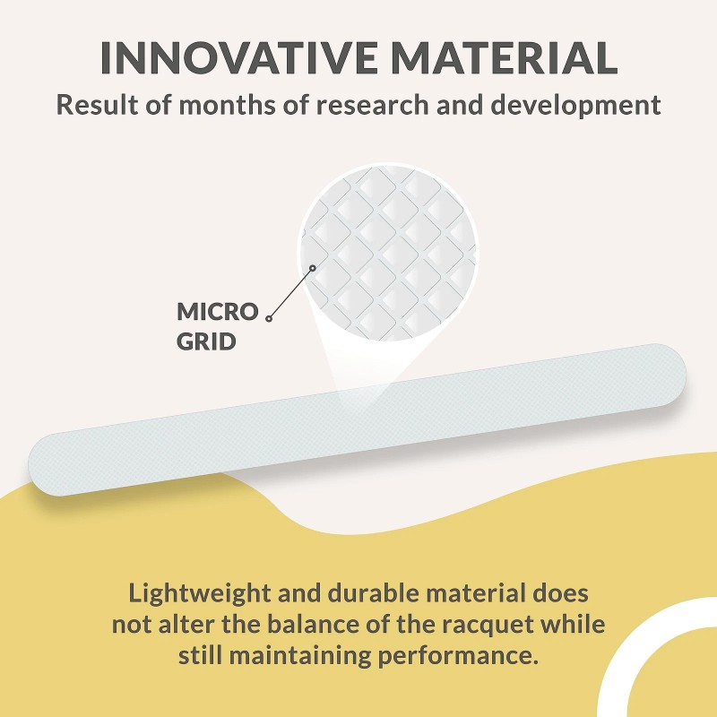 Palbea Transparent Padel Racket Protector - Pack of 5 -