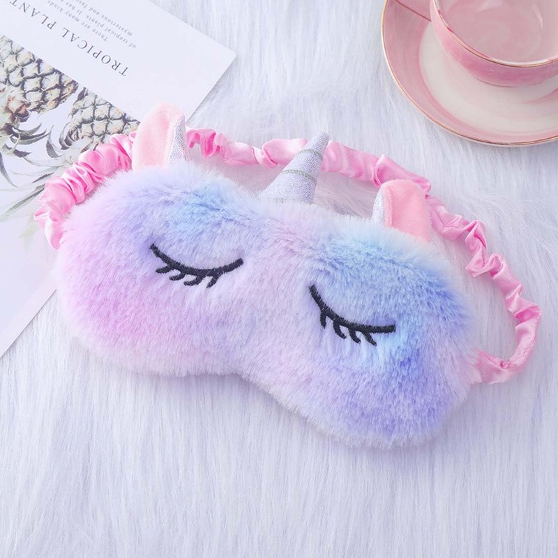 Sleep Mask for KidsGirls,3Pack,Unicorn Sleep Mask,Cute Animal Eye Mask for
