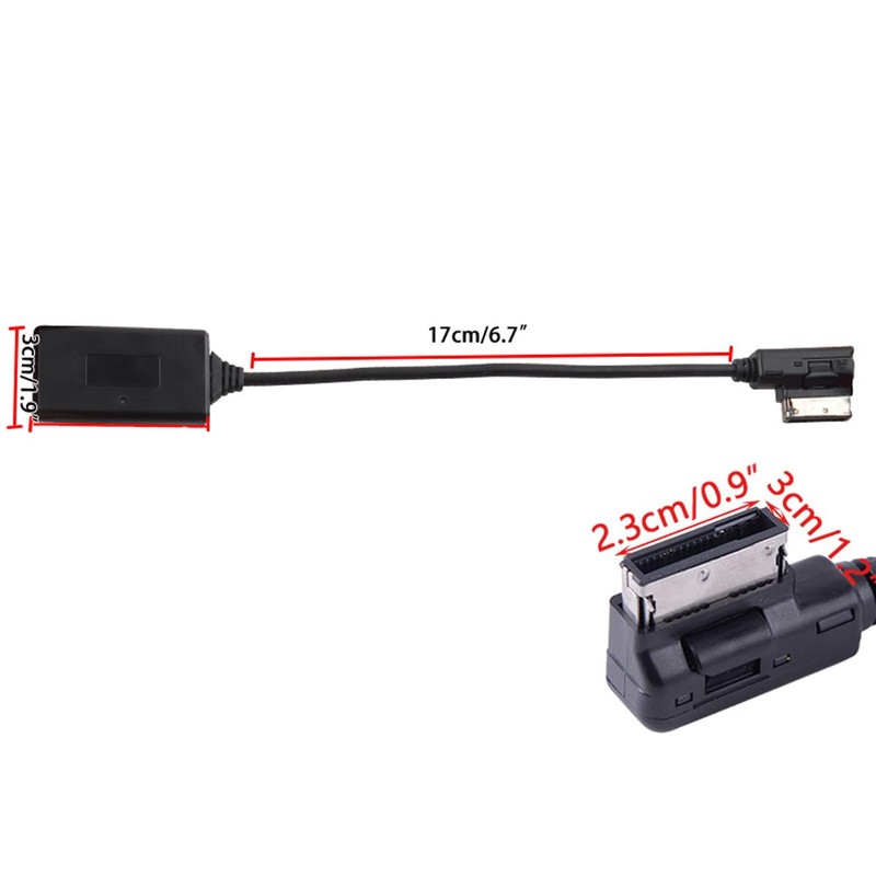 ANCLLO Bluetooth Music Audio Cable for AMG Models/B-Class/C/CL/CLS Class/E-Class/S SL