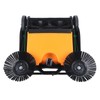 26Inch Walk-Behind Hand Push Floor Sweeper, Floor Sweeper Manual, 15L