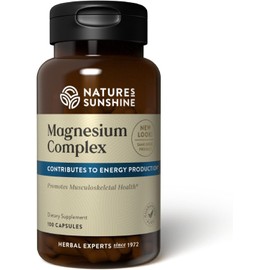 NATURE'S SUNSHINE Magnesium Complex Supplement, 100 Count
