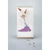 PLAYABLE ART Flip Vase - Tabletop Notebook-styled Vase for Flowers