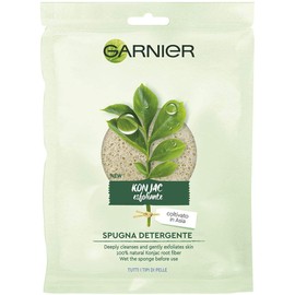 Garnier Bio Konjac natural sponge peeling face organic, natural peeling sponge fine for the face, 1 piece