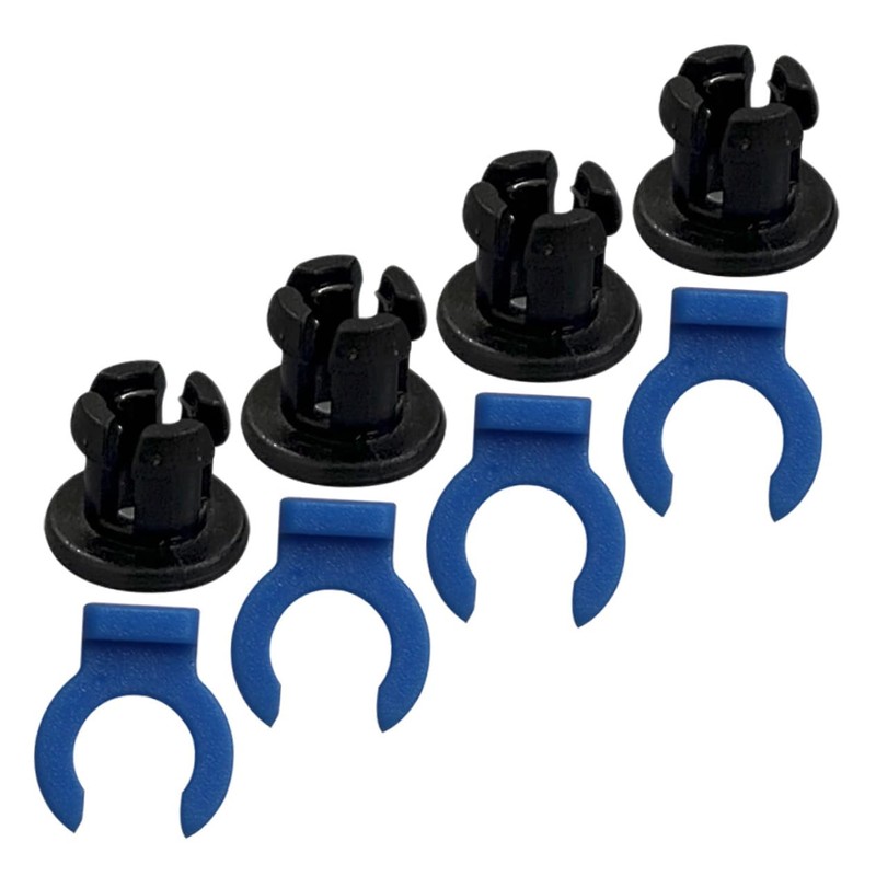 Baluue 5sets Printer Hotend Clip and Collet Tube Coupling for