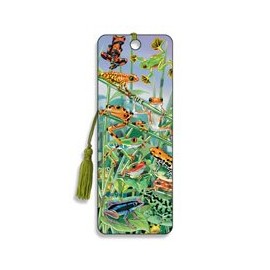 Cheatwell Games 3D Bookmark 'Hanging Around' Frogs