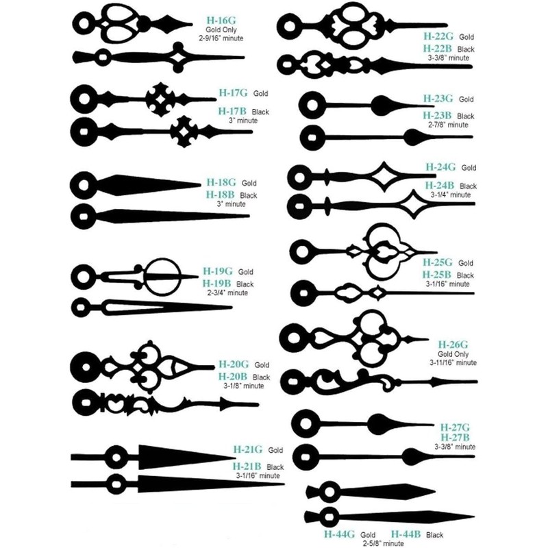 Takane High Torque 'C' Cell Clock Movement - Clock Repair
