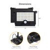 Eontim Solar Flood Light, 232 LEDs Bright Motion Sensor Outdoor