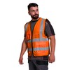 KPTN Hi-Vis Executive Safety Vest | High Visibility Reflective Workwear