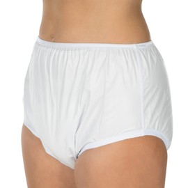 Suprima 1-223-000 Unisex PVC Briefs with Inner Lining Size 60 White