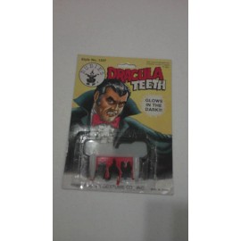Rubies Vintage Dracula Teeth 1986 Glow In The Dark Vampire Fangs