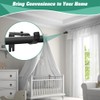 Creatyi Adjustable Curtain Rod Brackets - Heavy Duty 1 Inch