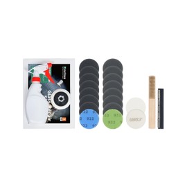 Glass Scratch Remover Kit Mesh Net Sanding Abrasive Pads Set Kit for Glass Windoor Door Wall Table Curtain Scratches Repair Removal Renew (6 inch)