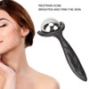 Facial Roller Massage Ball Ergonomic Handle Cold Hot Compression Stainless