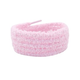 Plush Lacing 2 Pairs 8 mm Round Fuzzy Shoelaces 120 cm Pink Shoelaces Universal Soft Elastic Shoelaces Replacement Shoe Laces Cute Shoelaces for Trainers Canvas Shoes, d'Alene to