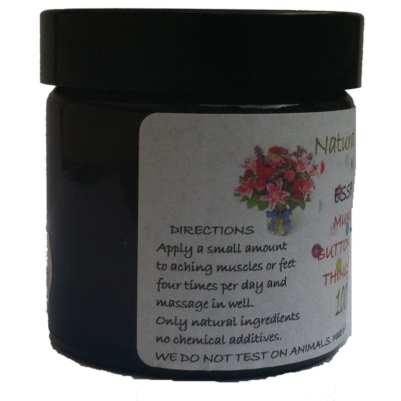 Mums Muscle Rub 60ml, Natural Massage Balm, Ideal Gift for