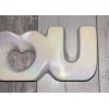 Target Bullseye’s Playground “IU” I Love You Vase - Iridescent