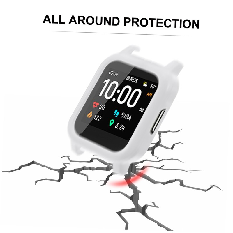 jojofuny 2pcs Stylish Smartwatch Pc Protective Case for Millet Lightweight