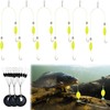 9 pieces reverse bottom rig, double hook reverse bottom rig,