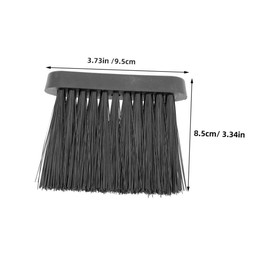 Zerodeko European Style Fireplace Cleaning Brush Set with Ergonomic Handle for Efficient Ash Removal and Heating Maintenance Includes Replacement Head and Mini Dustpan