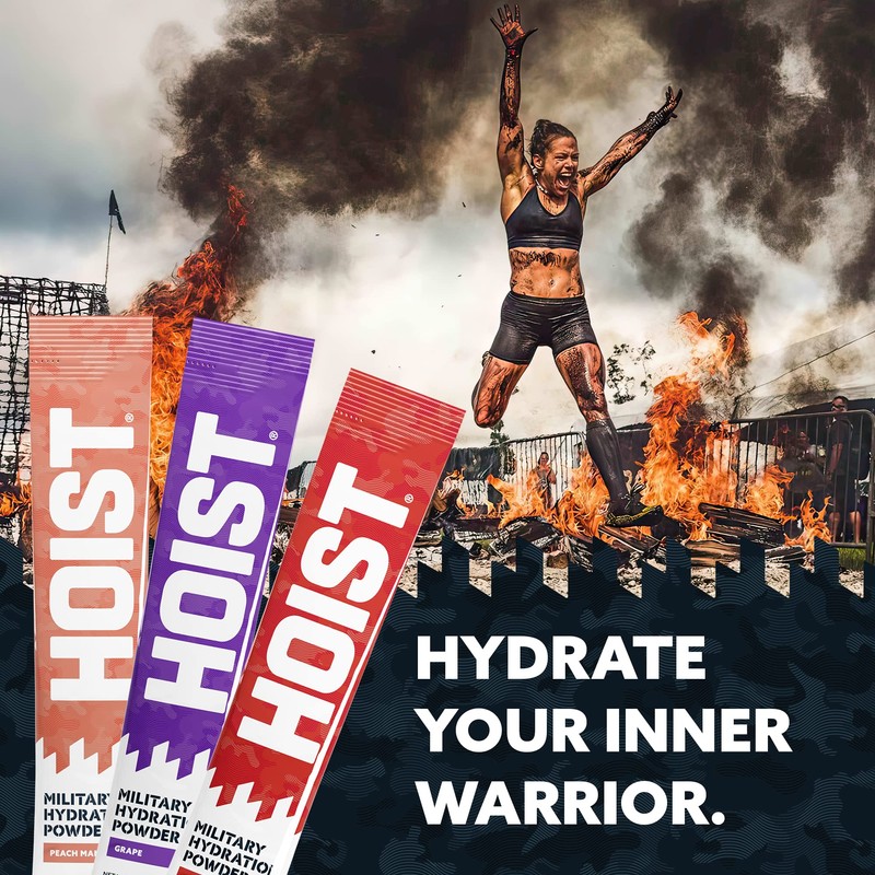 HOIST Premium Military Hydration Powder - Electrolyte Drink Mix- Powder