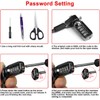 Computer Laptop Cable Lock • Slot Plate 6.23ft Cable •
