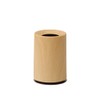ideaco Mini TUBELOR Oakwood Round Trash Can, 0.32 gal (1.2