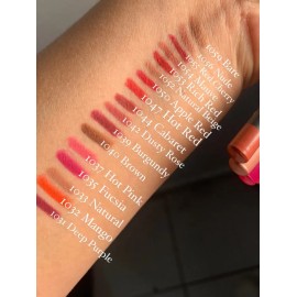 Kit Lápiz Labial En Barra Bissu + Delineador Italia Deluxe