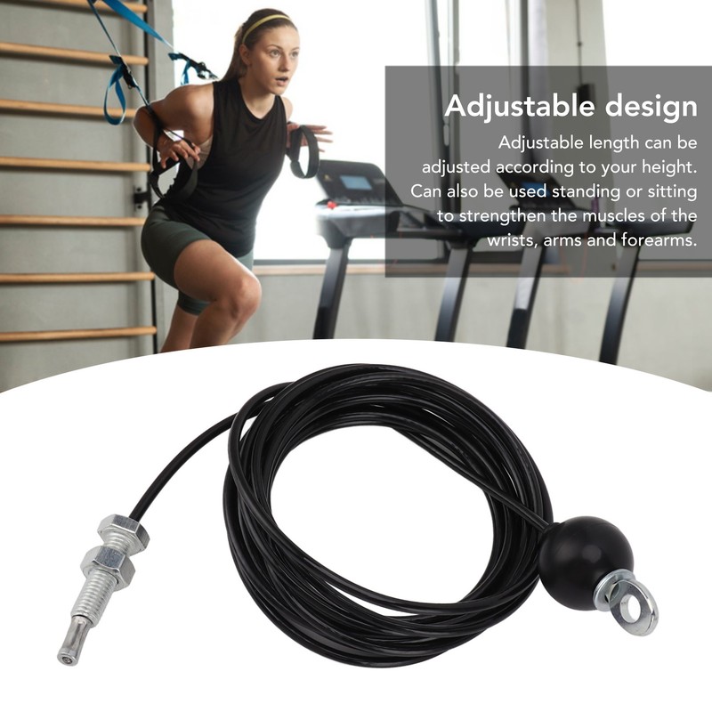 Pulley Cable Heavy Duty Fitness Pulley System Cable Adjustable Steel