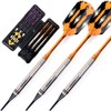 CUESOUL Black Scorpion 18g 85% Tungsten Soft Tip Darts Set