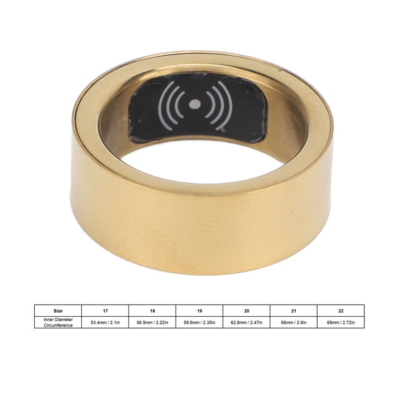 Smart Ring Sleep Fitness Tracker Pedometer Waterproof Exquisite Vibration Alert