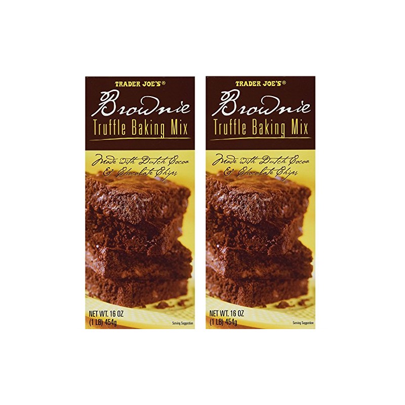 Trader Joe's Brownie Truffle Baking Mix (2 Pack)