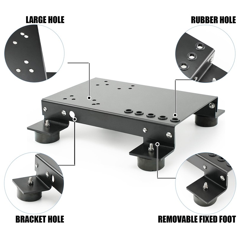 ZhuanYi Mr Pressure Washer Skid Plate Frame,10’’x 16’’ Skid Plate，Painted