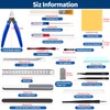 Waltool 25Pcs Basic Model Tools for Beginners, Gundam Modeler Building