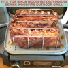 Griddle Pan & Rib Rack for Ninja Woodfire OG751/OG700 Series