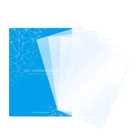 HAWKUNG 5 PCS FEP Release Film, 200 x 140 mm 0.15-0.2 mm Thick Transparent Separator Sheet for Photon Resin UV LCD 3D Printer or SLA DLP 3D Printer Accessory