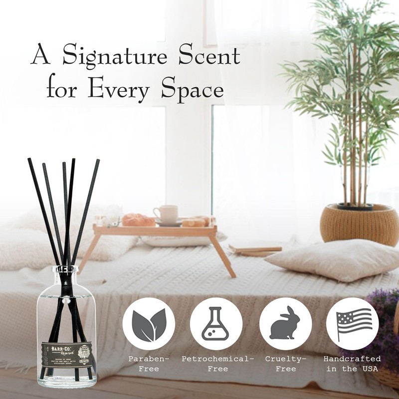 Barr-Co. Reserve Scent Diffuser Kit, Earthy Tobacco Scent with Woody