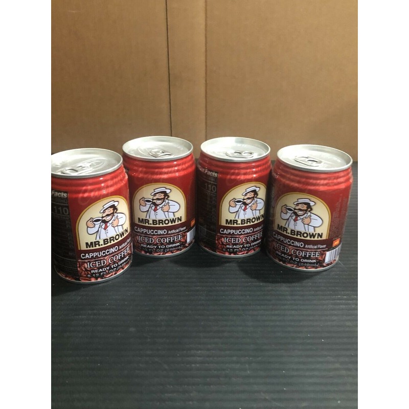 Mr. Brown ( 4 PK) Mr. Brown Iced Coffee CAPPUCCINO