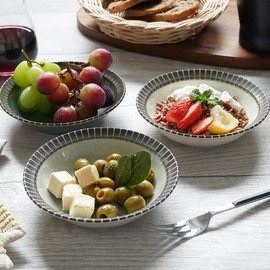 EAST table Bowl 5.3 inches (13.5 cm) Rim Tokusa LARLE Marure Blue