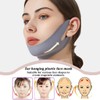 V Gesichtsmasken,4 Stück Wiederverwendbare V-Linienmask, Gesichts-Schlankheitsgurt, Face Lifting Bandage, V