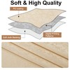 Smiry Rectangle Table Cloth, Waterproof Heavy Duty Vinyl Tablecloths, Wipeable
