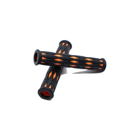 Beatus 2 Types All 5 Colors Handle Lever Grip 22.2m Universal Brake Axle Rubber (Type 1, Orange)