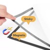 ROLUXENTIA Adhesive Frames 8.5 x 11 Magnetic Sign Holder 4