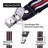 DonDon Men's Fashion Braces Suspenders 2,5 cm 1,0" Wide with