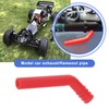 SING F LTD 3PCS RC Exhaust Pipe Extension Tube Compatible