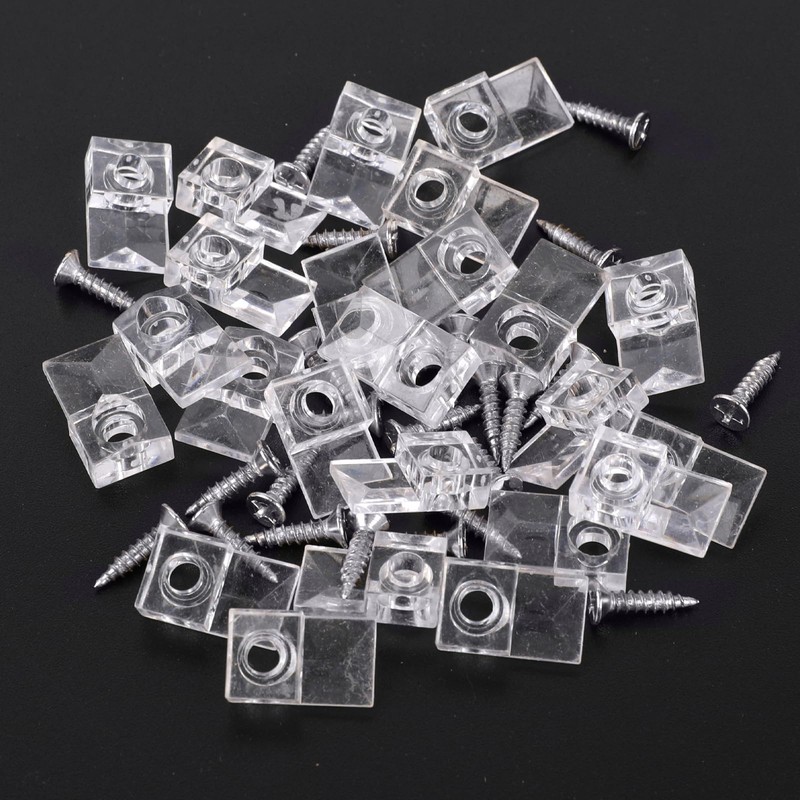 20 Set Mirror Hangers for Wall Mounting - Holders, Brackets,