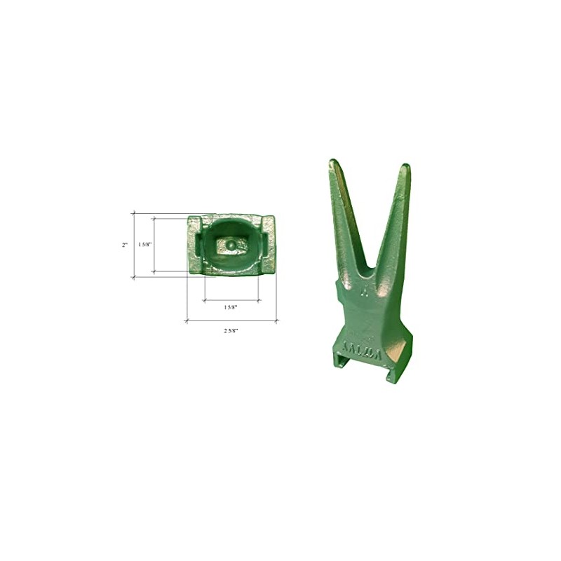 1 - fits Style Super V Backhoe, Excavator Rock Bucket