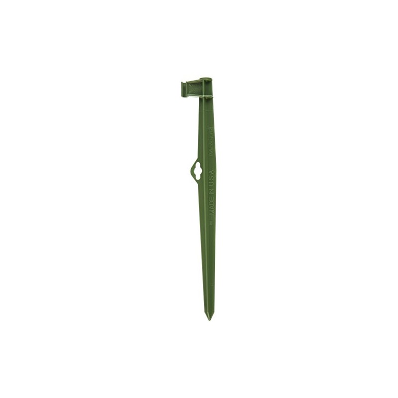 Mister Landscaper Green 13-in Stake with 1/4-in Vinyl Clip for