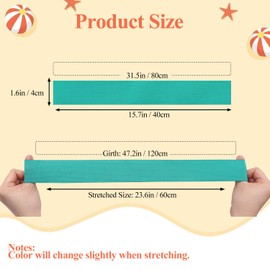 4Pcs Beach Towel Clips for Chair HADEEONG Blue Green Towel Bands for Cruise Chairs Elastic Towel Holder for Beach Chairs Pool Lounge Cruise Essentials