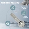LESHIAUTO M12x64 Suspension Strut Flange Mount Bolt Knuckle Bolt Compatible