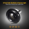 Partsam 10Pcs 3/4-Inch Waterproof LED Side Marker Lights - Flush